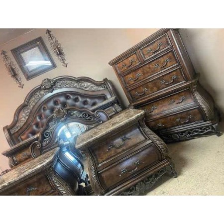 Marquis Burl : Giường Ngủ Châu Âu , Queen Size
